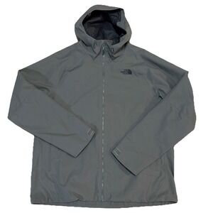 The North Face Men's Gray Long Sleeve Waterproof Dryvent XL Coat